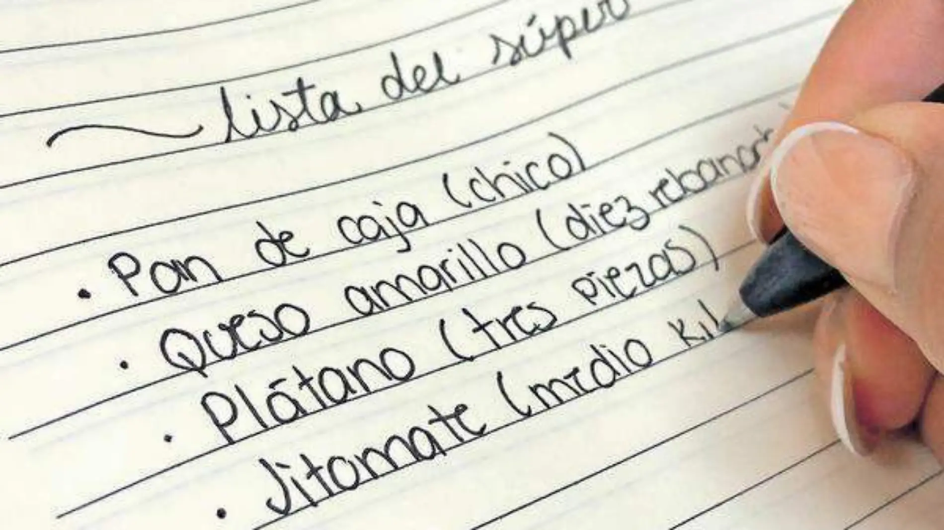 El primer paso hacia una cocina sustentable es planificar las compras